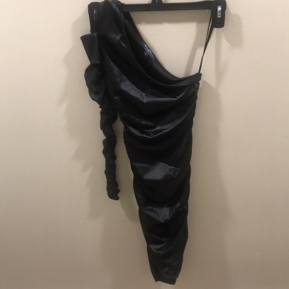 Eric Daman by Charlotte Russe One Sleeve Dress Xs - Picture 1 of 8